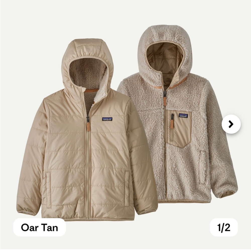 Patagonia Kids Reversible Jacket